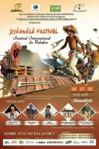 Plakat Djéguélé Festival
